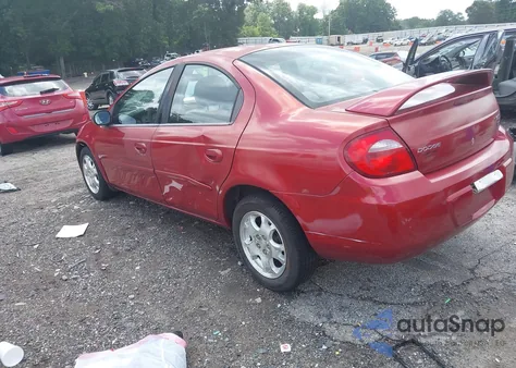 2004 Dodge Neon Sxt из США, поврежденный, VIN 1B3ES56C04D621026